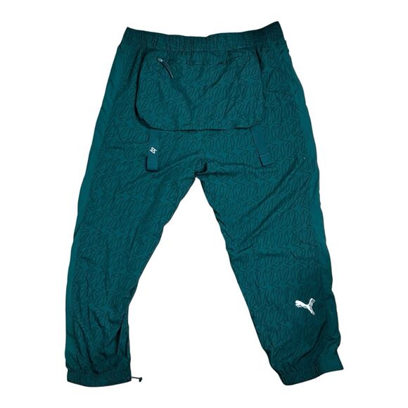 PUMA Basketball Pants WMNS XL Storm Watch Packable Snap Varsity Water Resistant - Picture 9 of 15